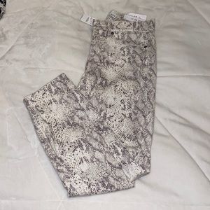 Loft Snake Skin Pants